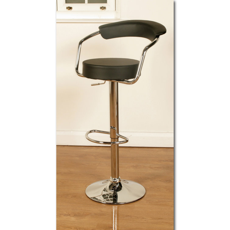 Homestead Living Height Adjustable Swivel Bar Stool & Reviews Wayfair